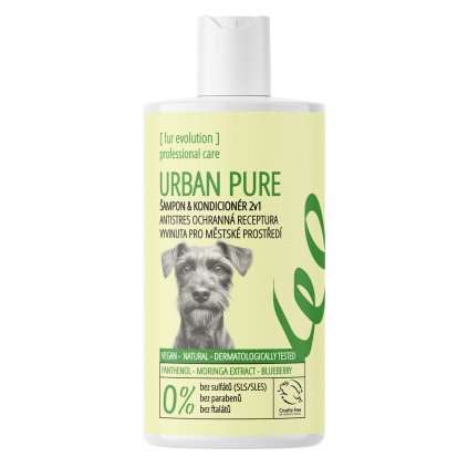 soaphoria urban pure antistresovy ochranny sampon a kondicioner 2v1 na srst a kuzi do mestskeho prostredi 300 ml