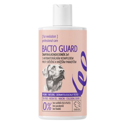 soaphoria bacto guard sampon a kondicioner 2v1 proti podrazdeni svedeni a vnejsim parazitum s antibakterialni 300 ml