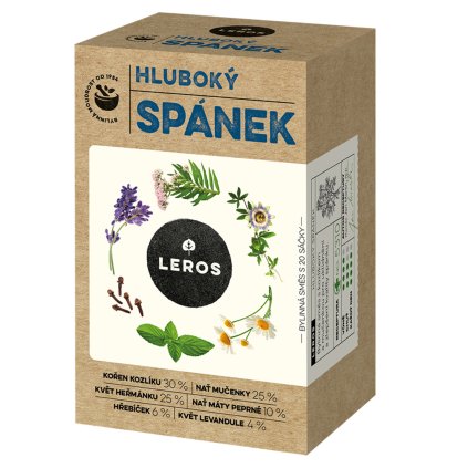 leros bylinny caj hluboky spanek sacky 20 x 1 g