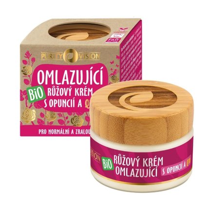 purity vision ruzovy krem omlazujici bio 40 ml