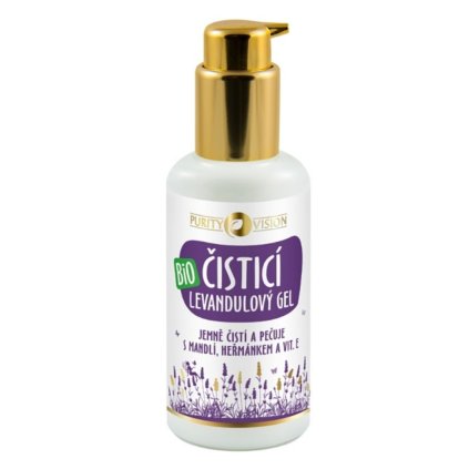 purity vision levandulovy cistici gel s hermankem a vit e bio 100 ml