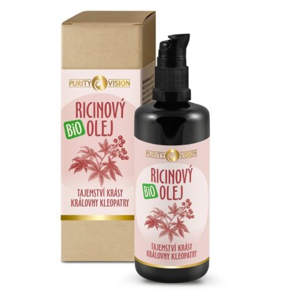 purity vision ricinovy olej bio 100 ml