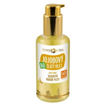 purity vision zlaty jojobovy olej bio 100 ml