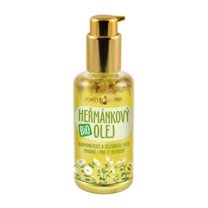 purity vision hermankovy olej bio 100 ml