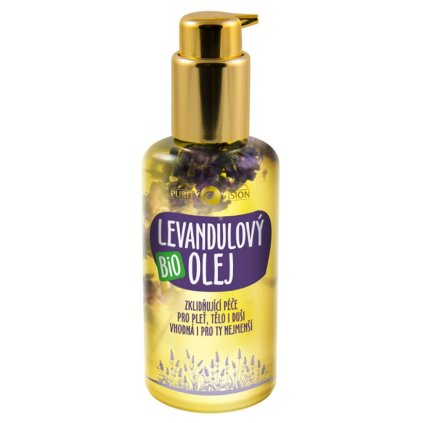 purity vision levandulovy olej bio 100 ml