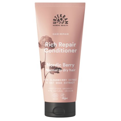 urtekram kondicioner nordic berry pro suche a poskozene vlasy 180 ml bio