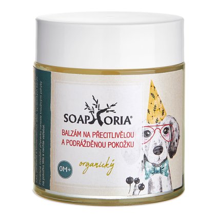 soaphoria organicky balzam na precitlivelou a podrazdenou pokozku 100 ml