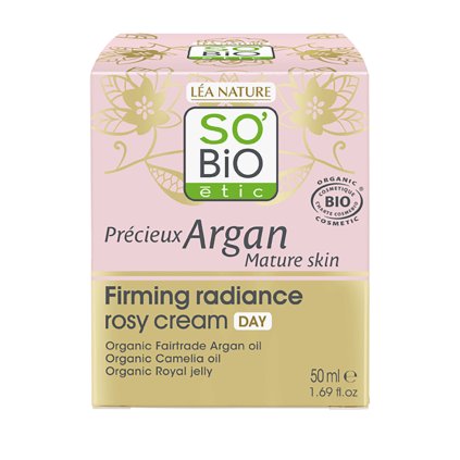 so bio etic anti age precieux argan krem ruzovy denni pro zpevneni gold bio 50 ml