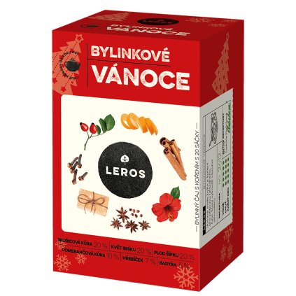 leros bylinny caj s korenim bylinkove vanoce sacky 20 x 2 g