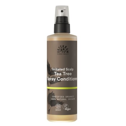 urtekram kondicioner sprej tea tree pro podrazdenou pokozku hlavy 250ml bio
