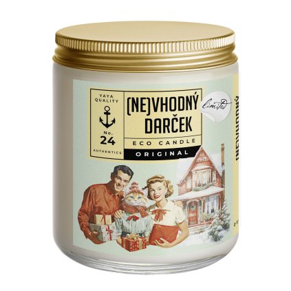 yaya original ne vhodny darek limitovana eko sojova svicka 210 ml