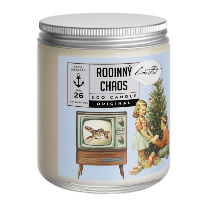 yaya original rodinny chaos limitovana eko sojova svicka 210ml