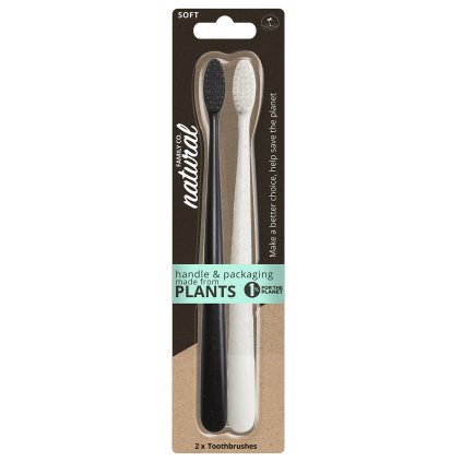 jack n jill nfco sada zubnich kartacku soft cerny bily 2 ks