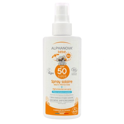 alphanova opalovaci krem pro miminka spf 50 bio 125 ml