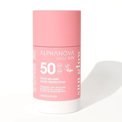 alphanova opalovaci tycinka na oblicej uva boost spf 50 17 ml