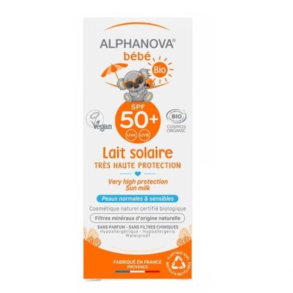 alphanova opalovaci krem pro miminka spf 50 bio 50 ml