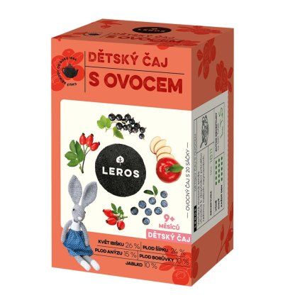 leros detsky caj s ovocem 20 x 2 g