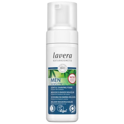 lavera jemna pena na holeni bio aloe vera bambus 150ml