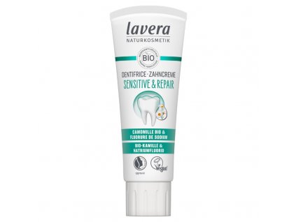 lavera zubni pasta sensitive repair pro citlive zuby a dasne 75ml