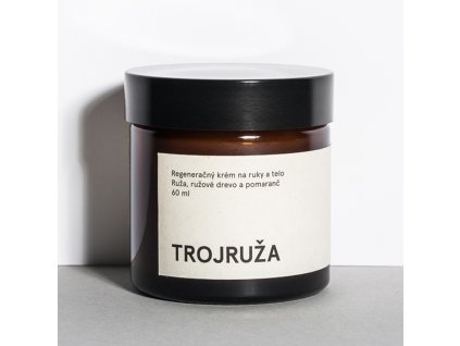 mylo telovy krem trojruza s ruzi a pomerancem 60ml