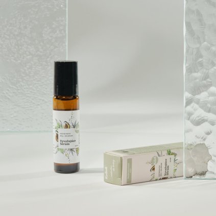 kvitok vyvazujici nocni serum pro mastnou a problematickou plet 10ml