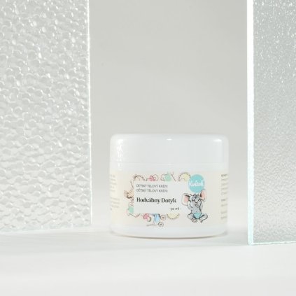 kvitok detsky organicky telovy krem hedvabny dotyk 50ml