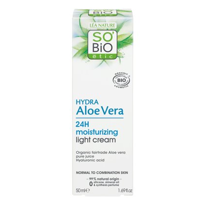 so bio denni krem lehce hydratujici aloe vera 50ml