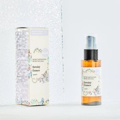 kvitok detsky myci olej detsky usmev 50ml
