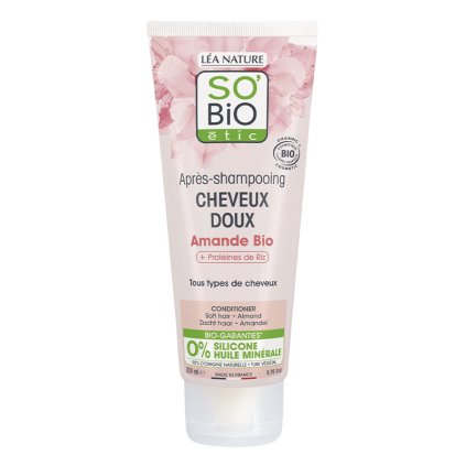 so bio etic kondicioner vlasovy s mandlovym mlekem a ryzovymi proteiny bio 200ml