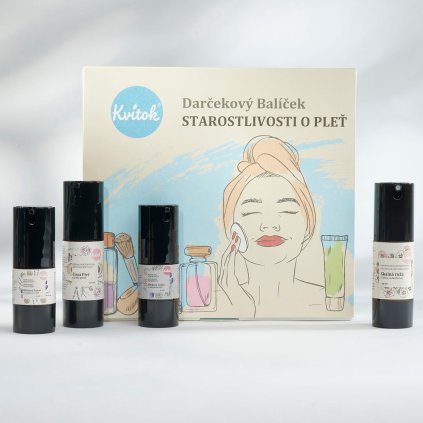 kvitok balicek kompletni anti aging pece o zralou plet 50