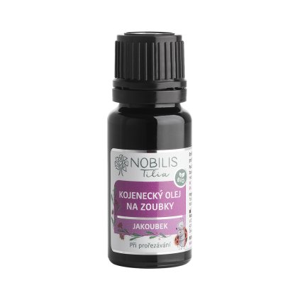 nobilis tilia kojenecky olej na zoubky jakoubek 10ml