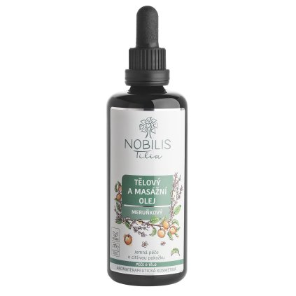 nobilis tilia Tělový a masážní olej Meruňkový 100 ml