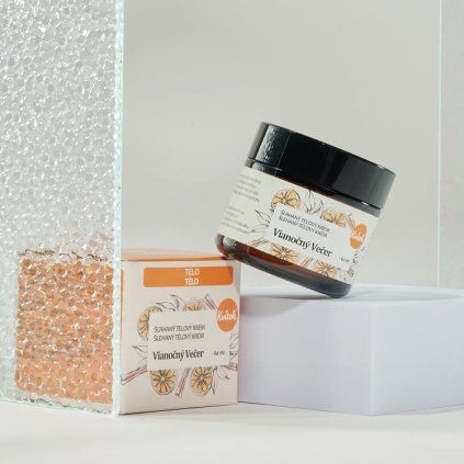 kvitok slehany telovy krem vanocni vecer 60ml