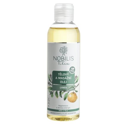 nobilis tilia telovy a masazni olej lymfa 200ml