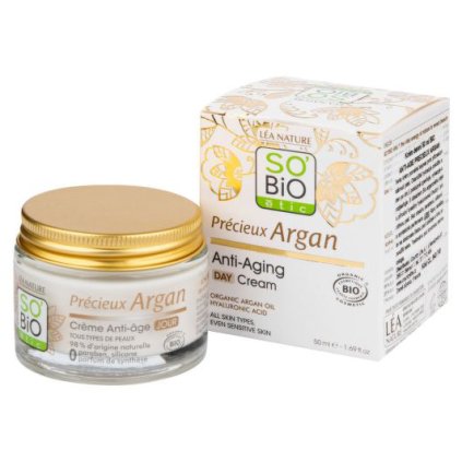 so bio etic krem denni anti age precieux argan 50ml bio