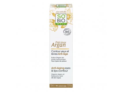 so bio etic krem na okoli oci a rtu anti age precieux argan 15ml bio