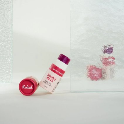 kvitok prirodni balzam na rty sladky polibek 6ml