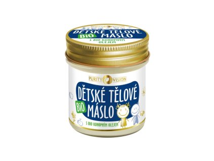 Purity Vision Bio Dětské tělové máslo 120 ml