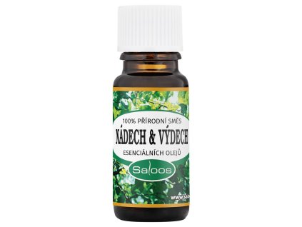 saloos prirodni smes esencialnich oleju nadech a vydech 10 ml