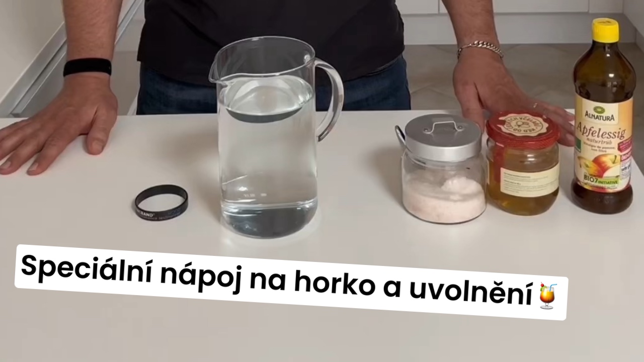 Speciální nápoj na horko a uvolnění