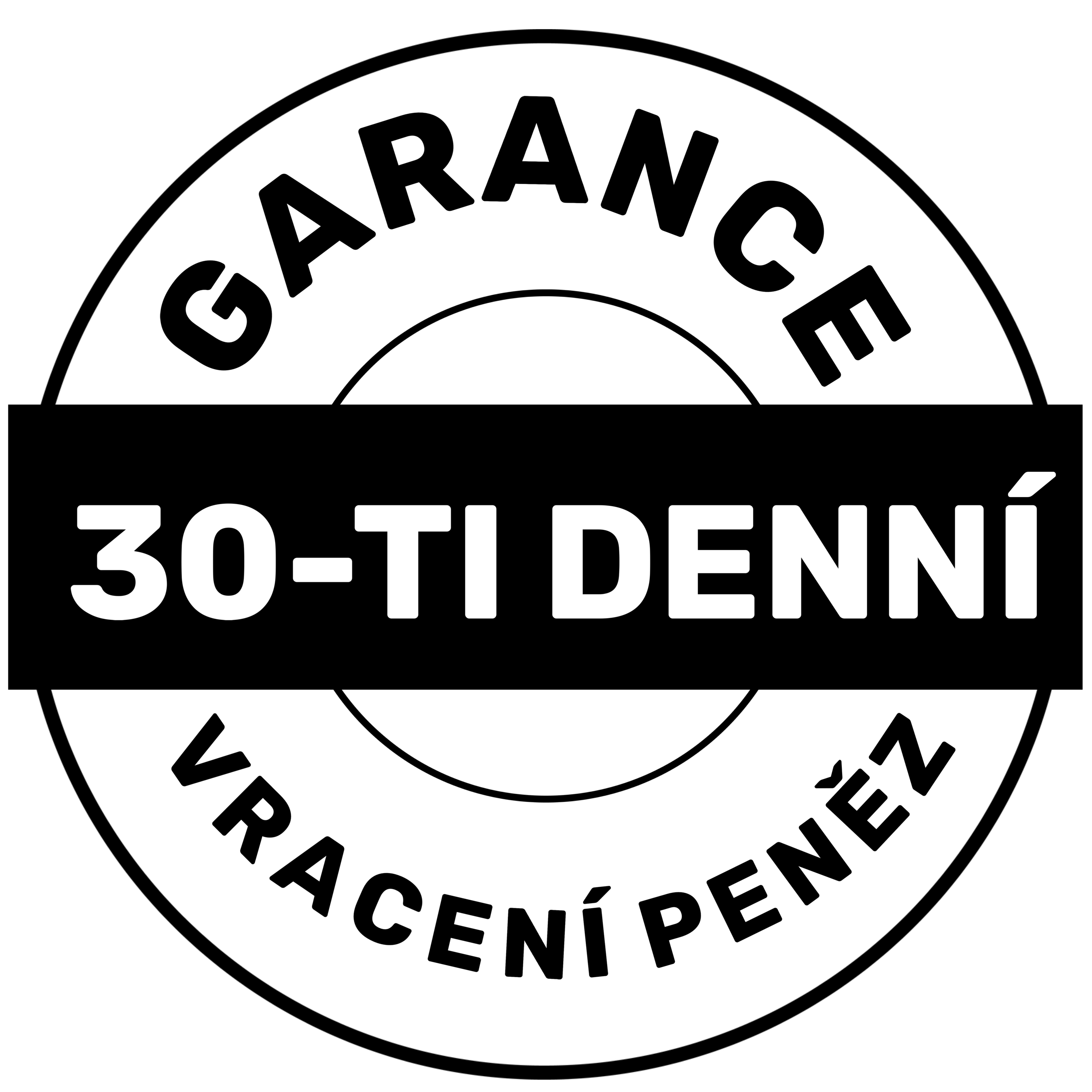 30-TI DENNÍ GARANCE VRACENÍ PENĚZ