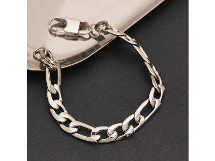 BIONICBAND® NO FEAR Herrenkette Silberfarbe