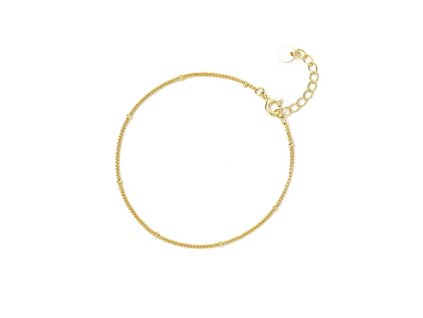 BIONICBAND® Silberkette Master minimalistisch Goldfarbe Ag 925/1000