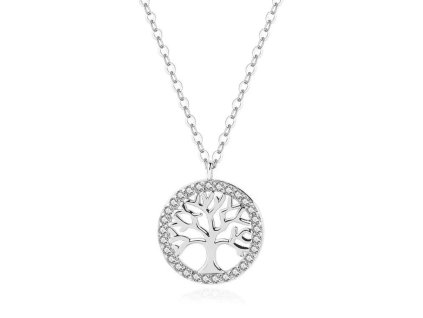 BIONICBAND® náhrdelník Strom přívěšek Infinity Ag 925/1000