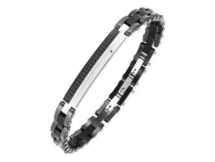 BIONICBAND® Stahl schwarz-silber Original