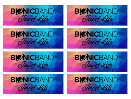 Obtisky BIONICBAND® Joy of Life