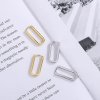 BIONICBAND® earrings rectangle Master gold color Ag 925/1000