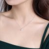 BIONICBAND® Infinity Necklace with Gemstone Pendant Ag 925/1000