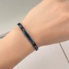 BIONICBAND® Edelstahlarmband Blau-Schwarz Original
