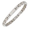 BIONICBAND® Stainless Steel Bracelet with Pattern Fusion
